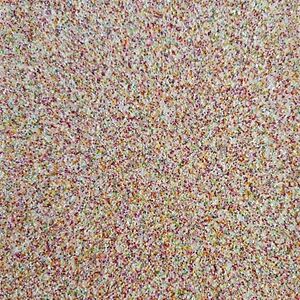 Faux Leather Colorful Sprinkle Pattern
